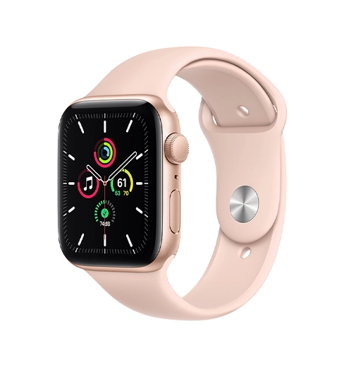 Смарт-годинник Apple Watch SE 40mm Gold Aluminum Case with Pink Sand Sport Band (MYDN2)