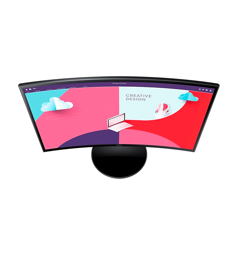 Монітор 27" SAMSUNG Essential Curved Monitor S3 S36C VA FullHD 75Hz
