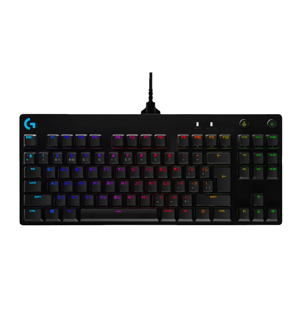 Клавиатура LOGITECH G PRO TKL Corded Mechanical Gaming Keyboard - Black