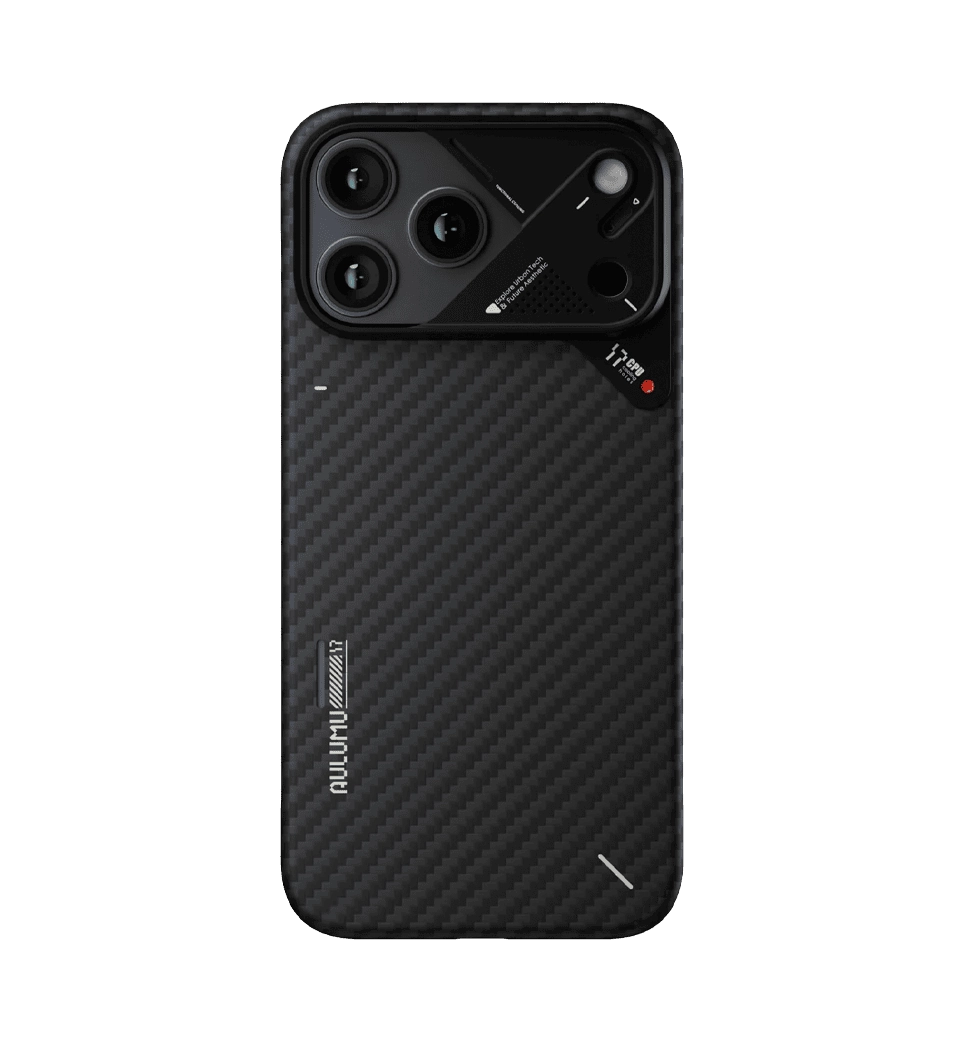 Чохол AULUMU A17 Aramid Fiber Case Aramid Fiber case only for  iPhone 17 Pro Black