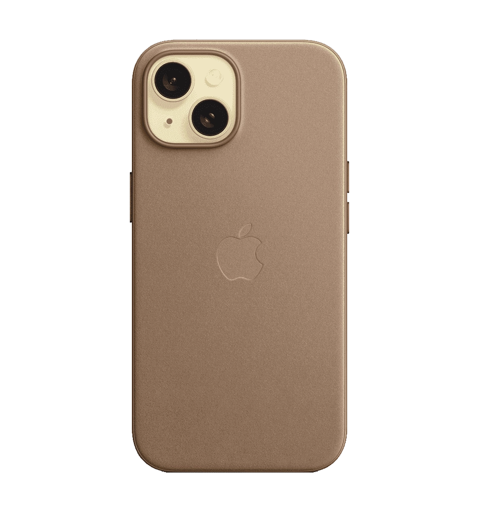 Чехол iPhone 15 Plus FineWoven Case with MagSafe - Taupe (MT473)