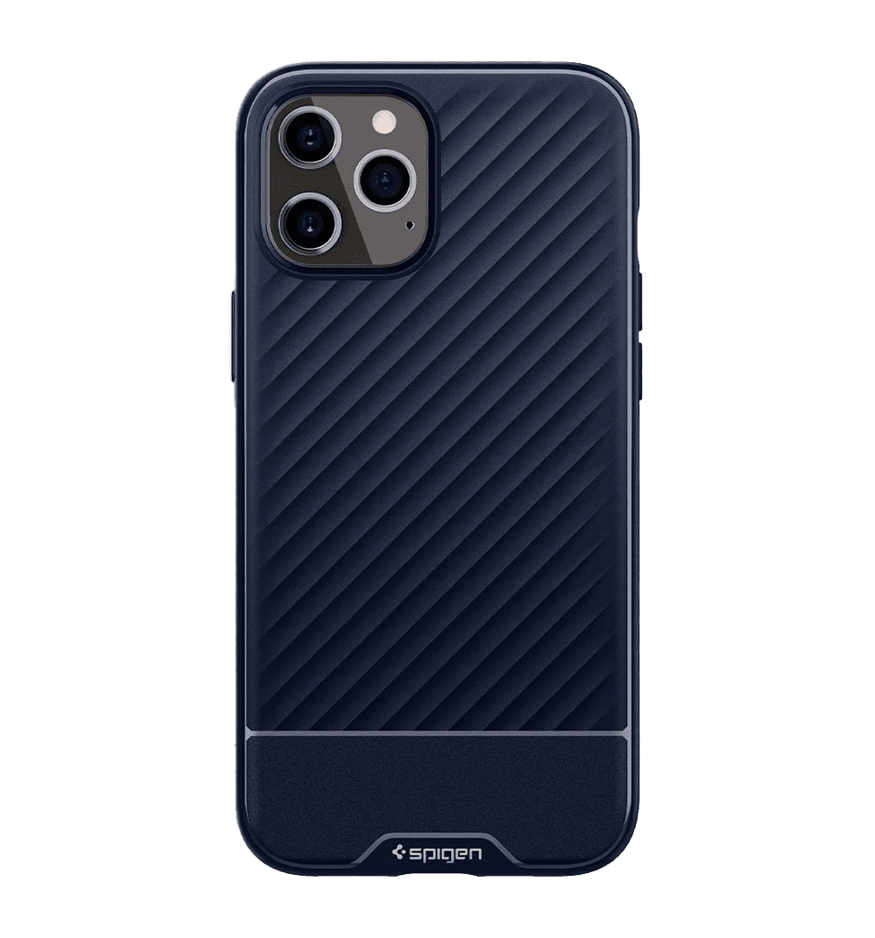 Чехол Spigen для iPhone 12 Pro Max Core Armor, Navy Blue (ACS01472)