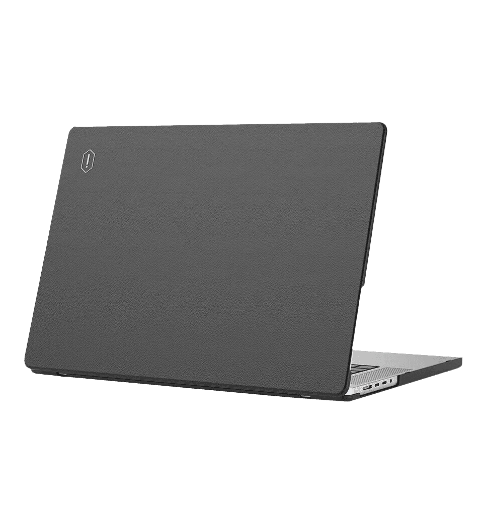 Чохол-накладка WIWU для MacBook 14" [2021] Leather Shield Series (Black)