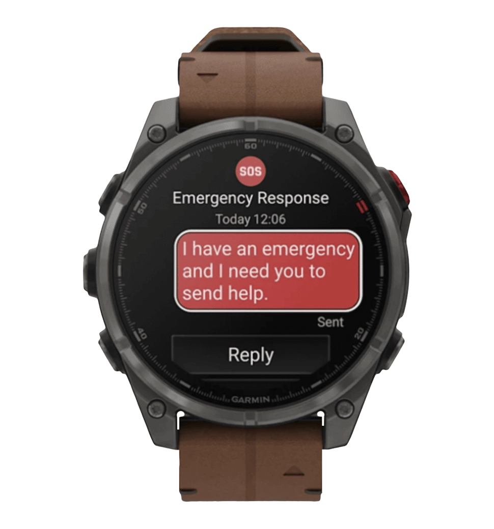 Смарт-часы Garmin Fenix 8 Pro (47 mm) AMOLED Sapphire, титан с графитово-черным ремешком (010-03198-11)