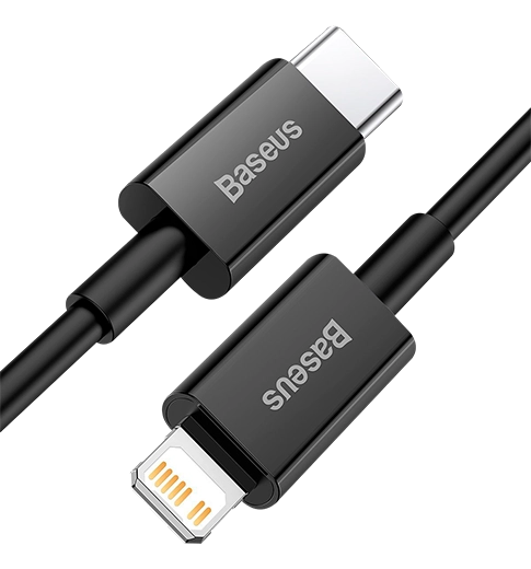 Кабель Baseus Superior Series Fast Charging Type-C to Lightning PD 20W 2m Black (CATLYS-C01)