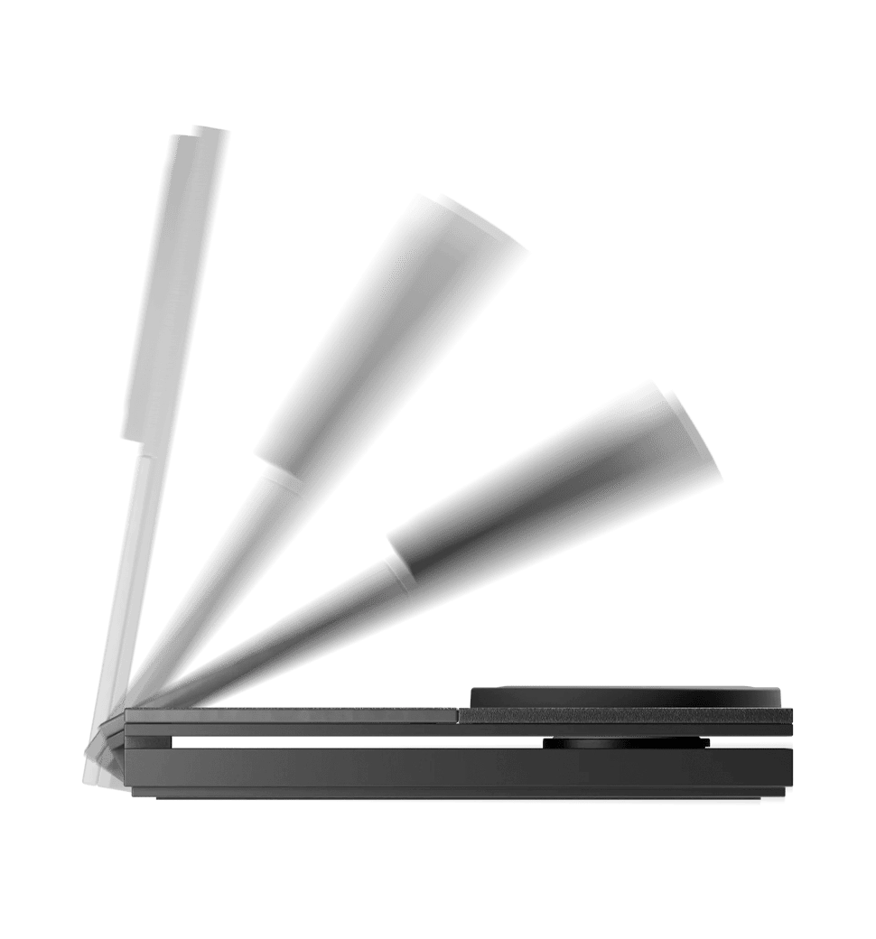 Зарядний пристрій Native Union Rise 3-in-1 Qi2 Black (RS-3IN1-BLK-INT)