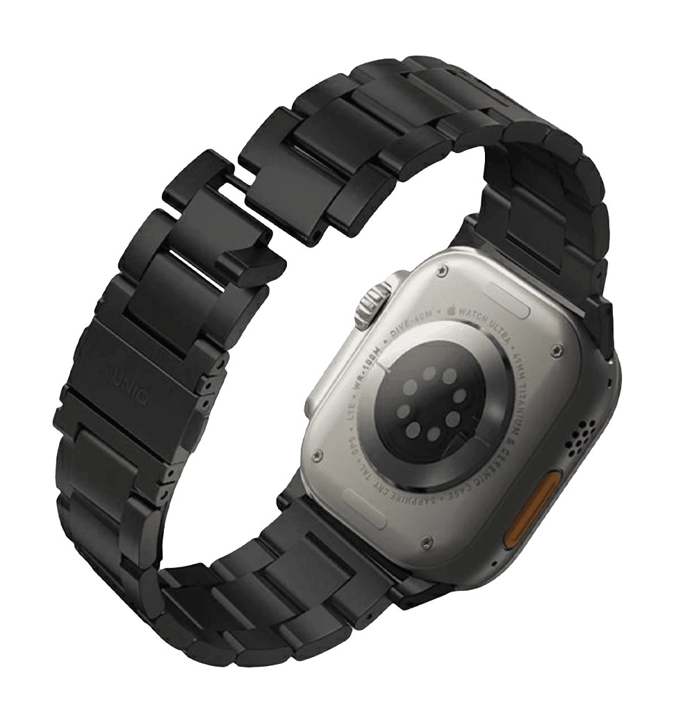 Ремешок Uniq Osta для Apple Watch 49 | 45 | 44 | 42 mm Midnight Black (Uniq-49MM-OSTABLK)