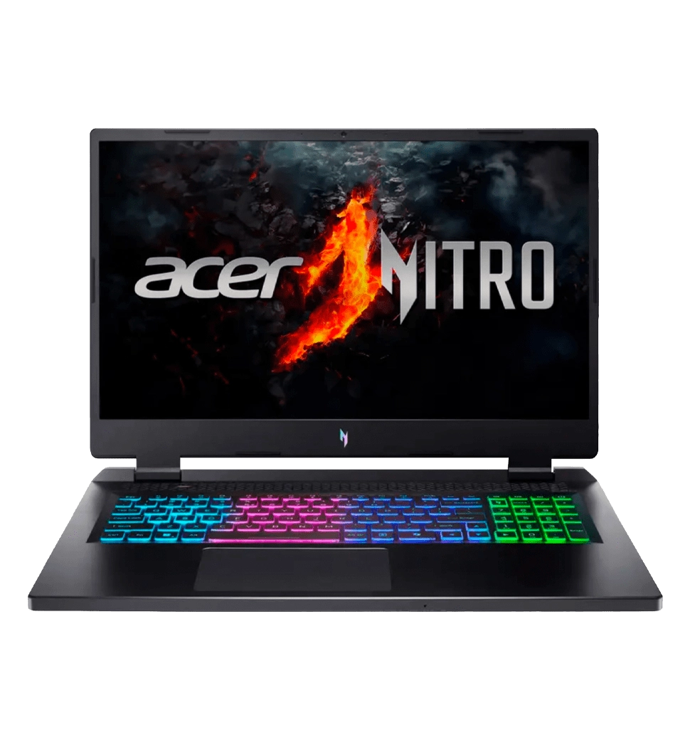 Ноутбук 17.3” Acer Nitro 17 AN17-42 (NH.QSCEU.001)/AMD R9 8945HS/32GB/1TB SSD/NVD4070-8/Linux/Black