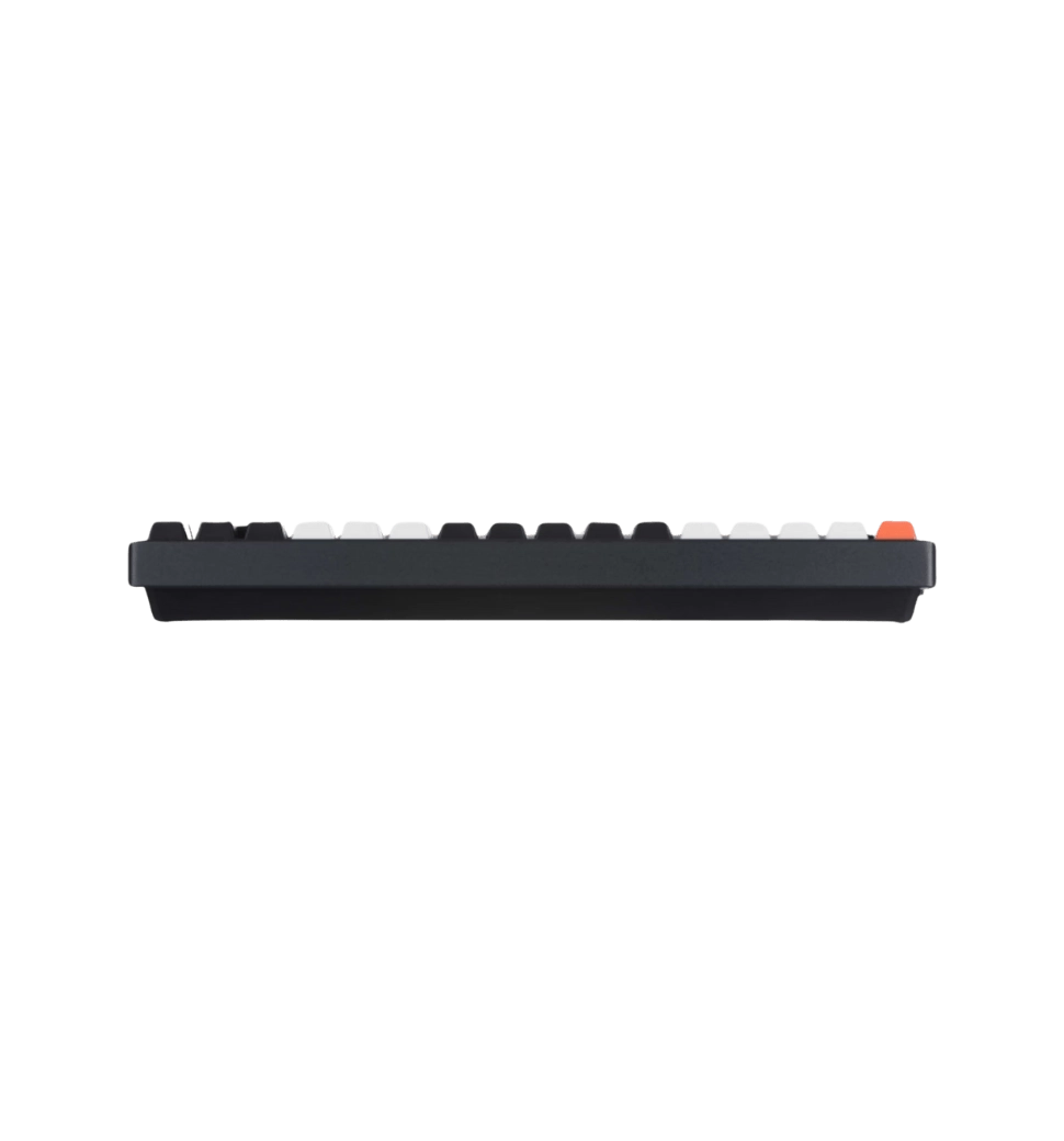 Клавиатура механическая Keychron K2 84Key, Gateron G pro Blue, BT/USB-A, EN/UKR, White Led, черный