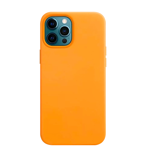 Чехол Apple Leather Case с MagSafe iPhone 12/12 Pro - Калифорния Poppy (MHKC3)