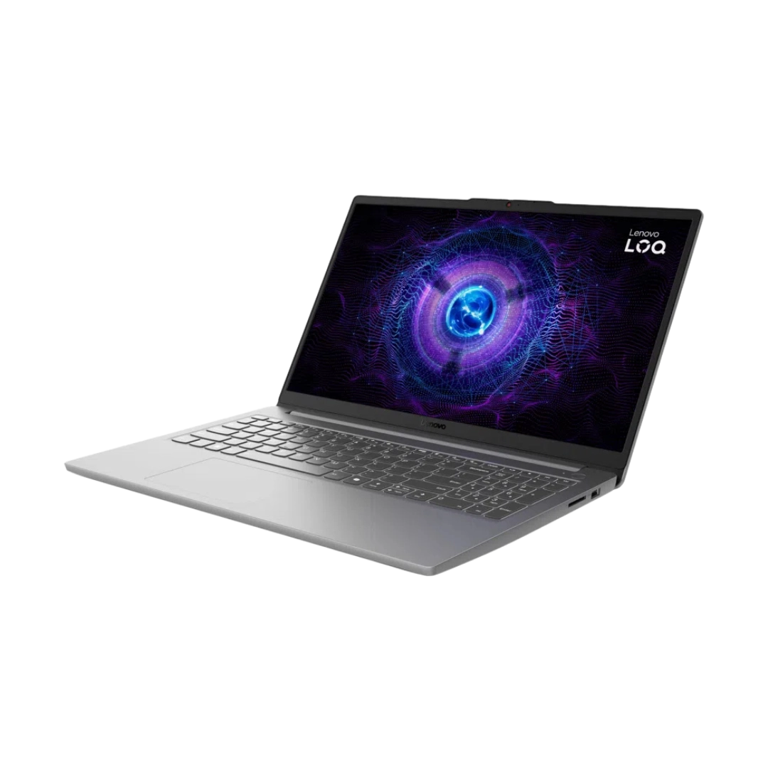 Ноутбук Lenovo LOQ-15IAX9E 15.6" FHD IPS AG, Intel i5-12450HX, 16GB, F512GB, NVD4050-6, DOS, сірий