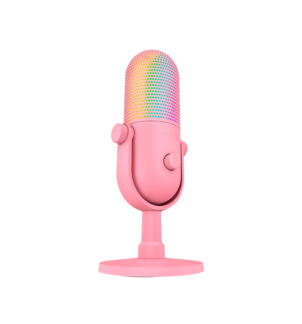 Микрофон RAZER Seiren V3 Chroma, Quartz (RZ19-05060300-R3M1)