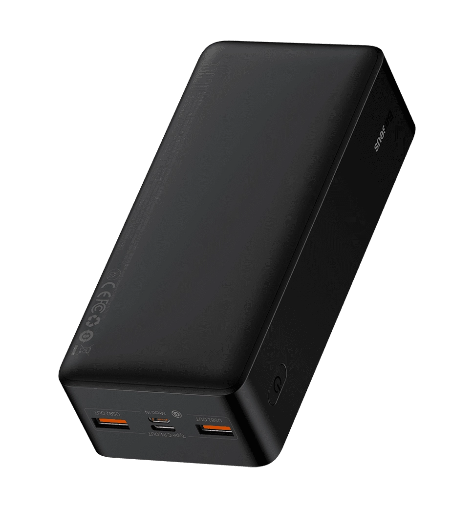 Дополнительная батарея Baseus Bipow Digital Display 20W 30000mAh Black (PPDML-N01)
