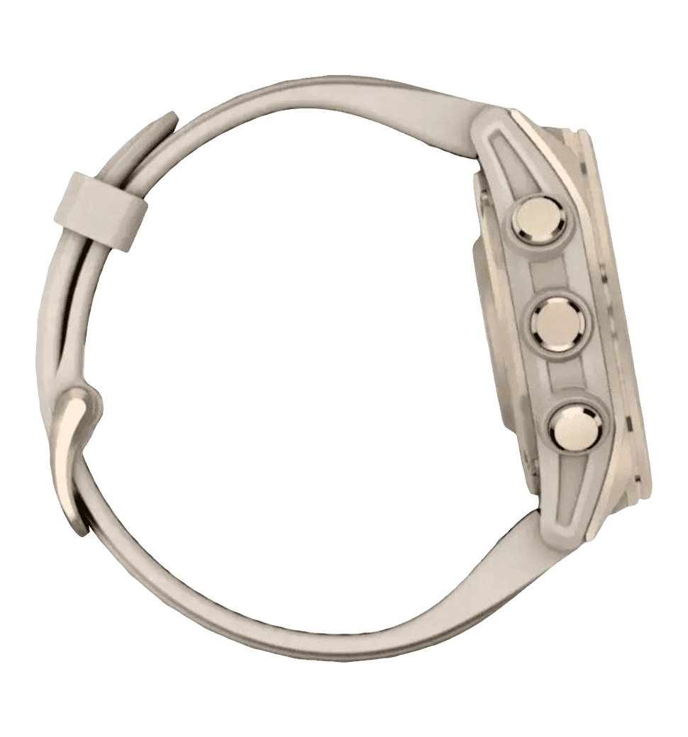 Garmin Fenix 8 43mm AMOLED Sapphire Soft Gold w. Fog Gray/Dark Sandstone S. Band (010-02903-10/11)