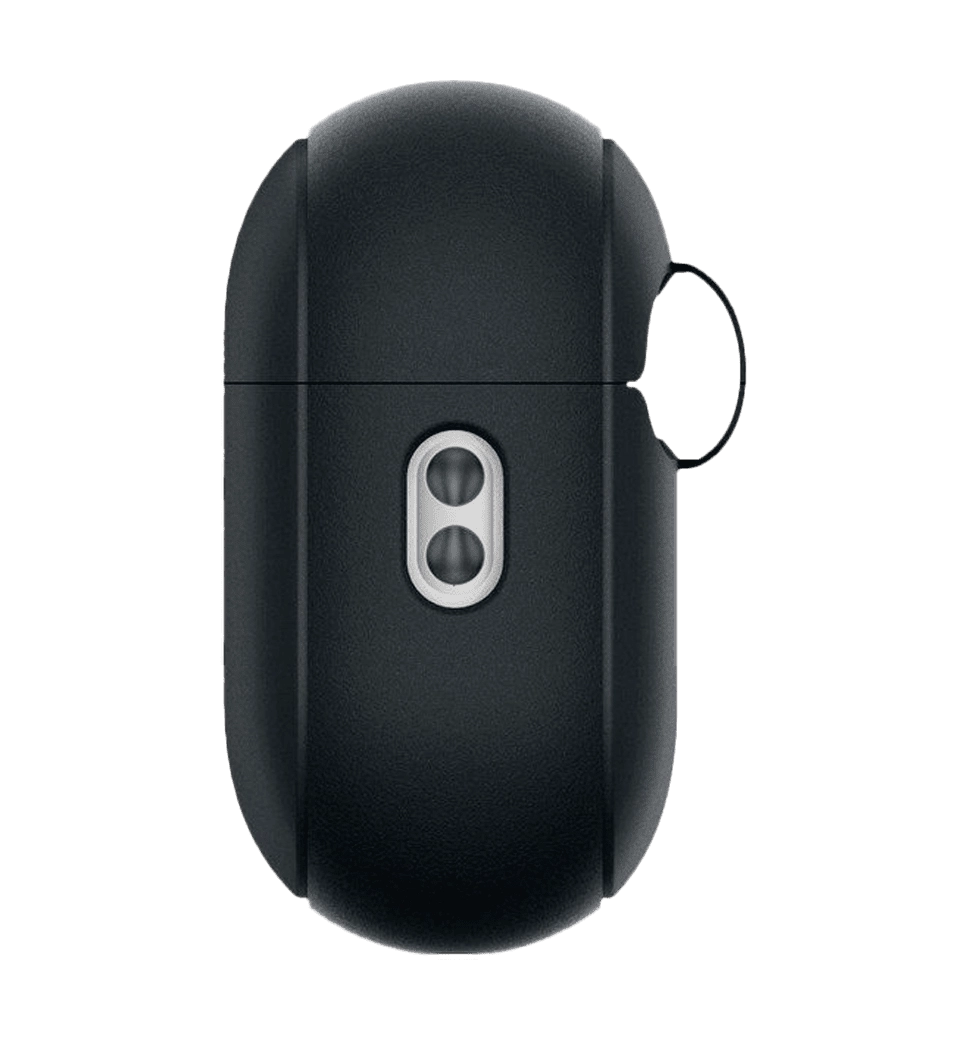 Чохол Spigen для Apple AirPods Pro 2 Silicone Fit, Black+Black Strap(ACS05479)