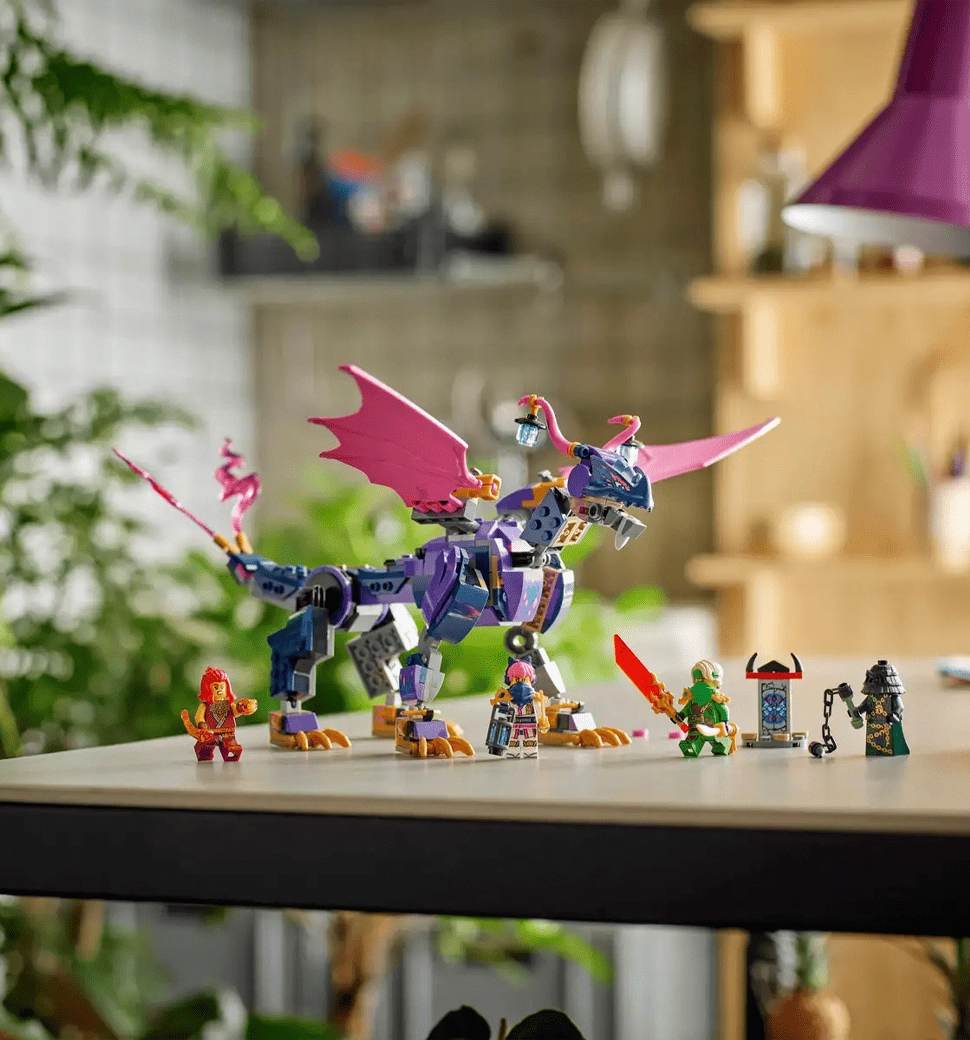 Конструктор LEGO Ninjago Ронту, повелитель драконів