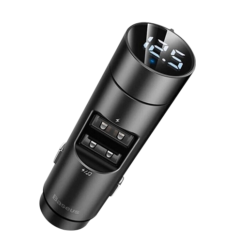АЗП FM Modulator Baseus Energy Column  Dark Grey (CCNLZ-0G)