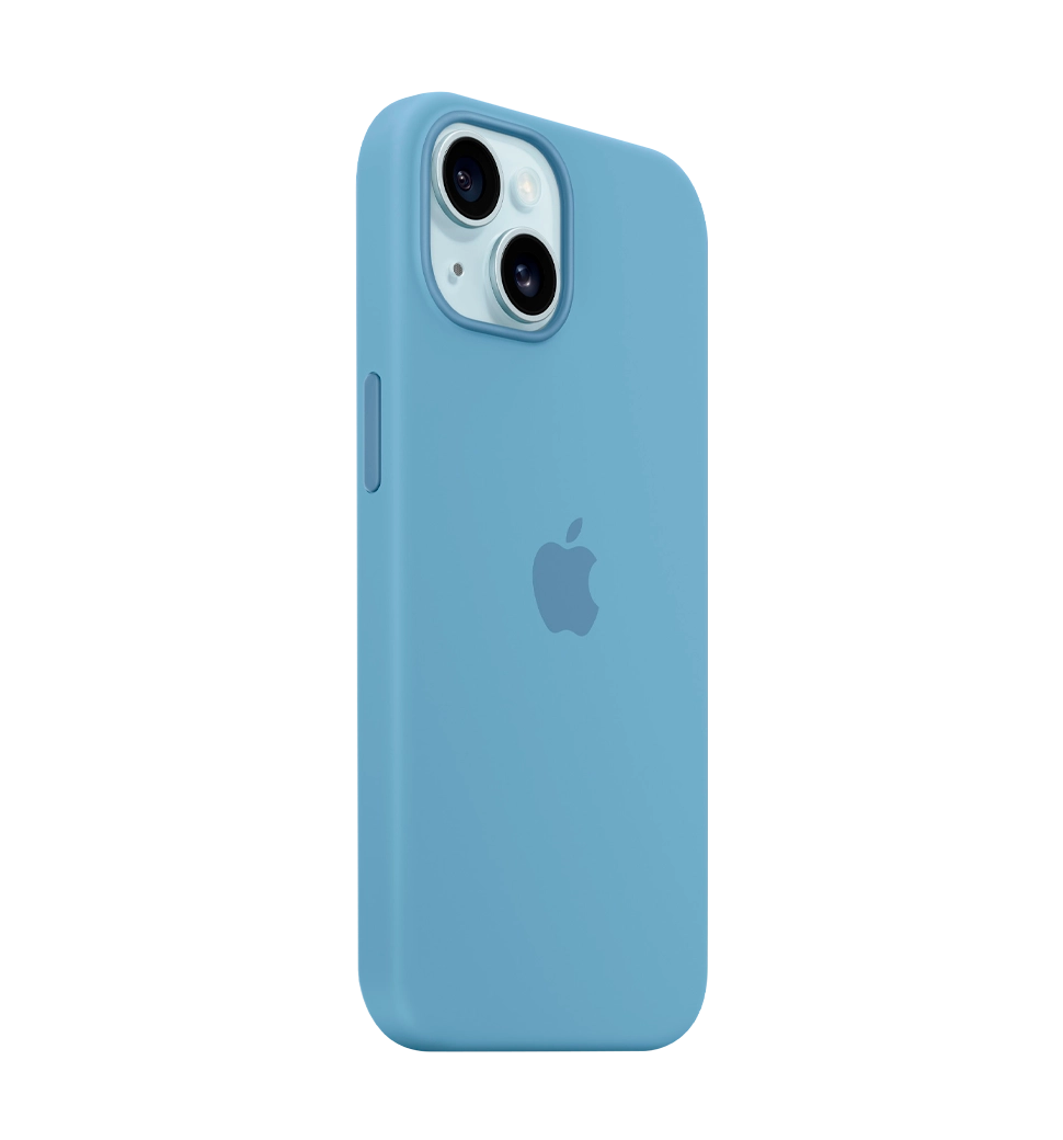 Чохол силіконовий iPhone 15 Silicone Case with MagSafe Winter Blue (MT0Y3)