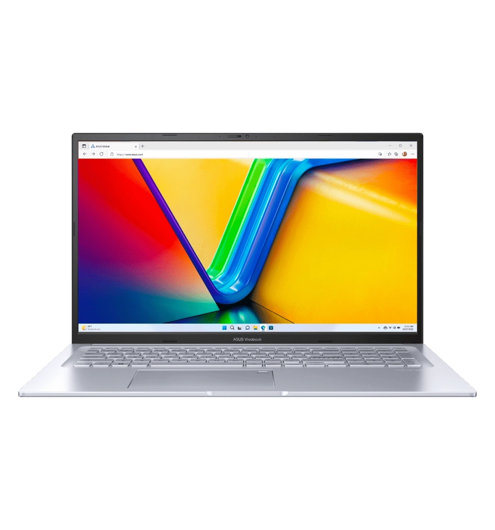 Ноутбук 17.3" ASUS Vivobook 17X M3704YA-AU092/AMD R5-7530U/16GB/1TB SSD/AMD Radeon Graphics/DOS/Silver