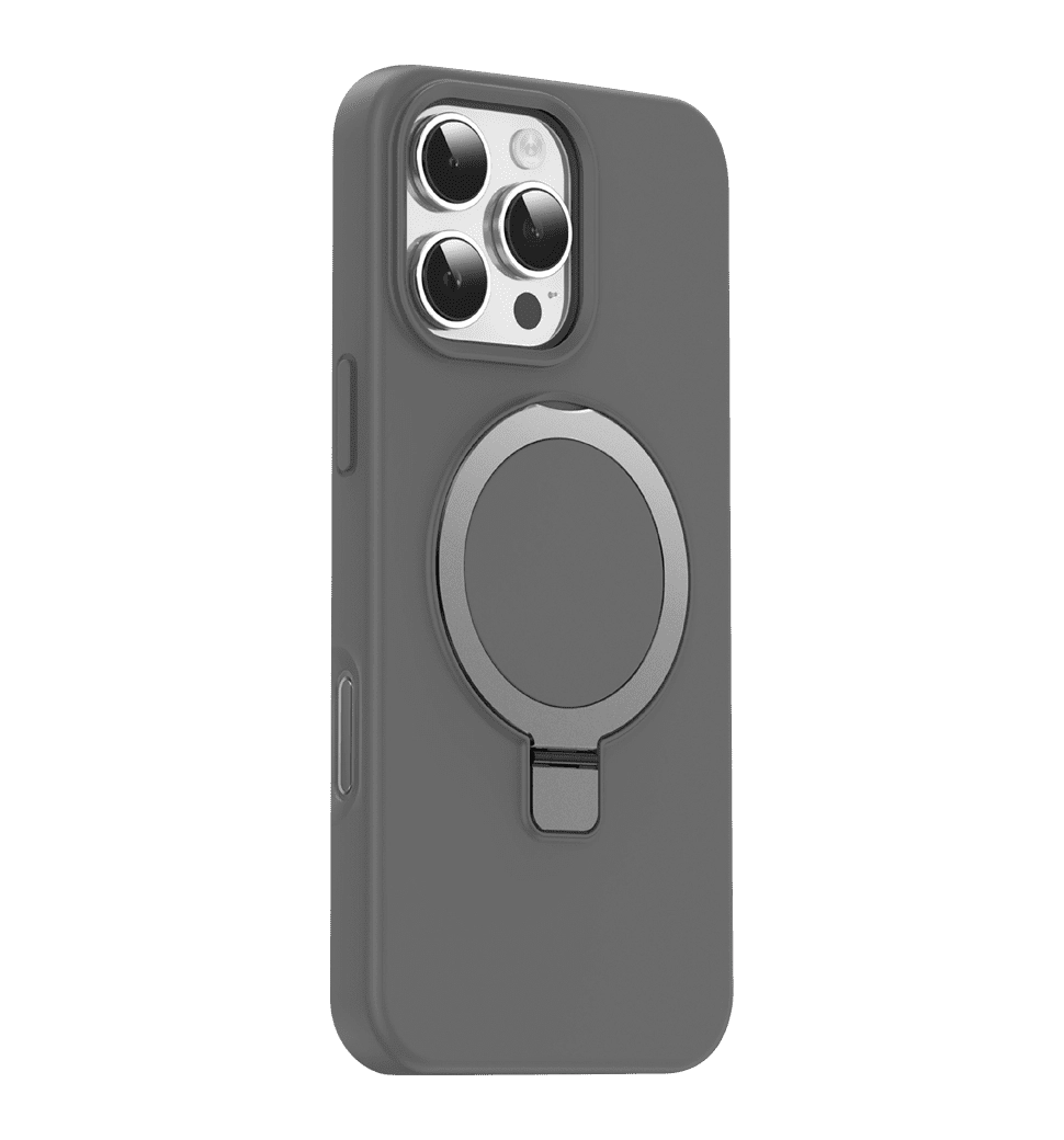 Чехол Keephone Magi Pro Liquid Silicone MagSafe Case for 16 Pro Max Titanium (KP-MC0102)