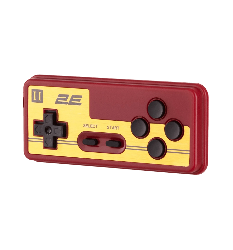Игровая консоль 2Е 8bit AV (2 проводных геймпада, 298 игр)