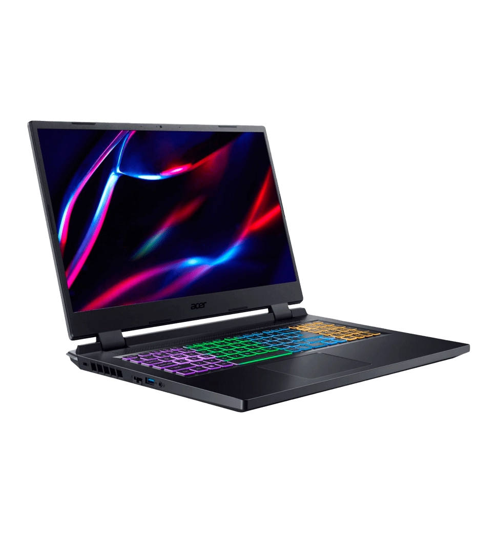 Ноутбук 17.3” Acer Nitro 5 AN517-55 (NH.QLGEU.006)/Intel i5-12450H/16GB/512GB SSD/NVD4050-6/Linux/Black