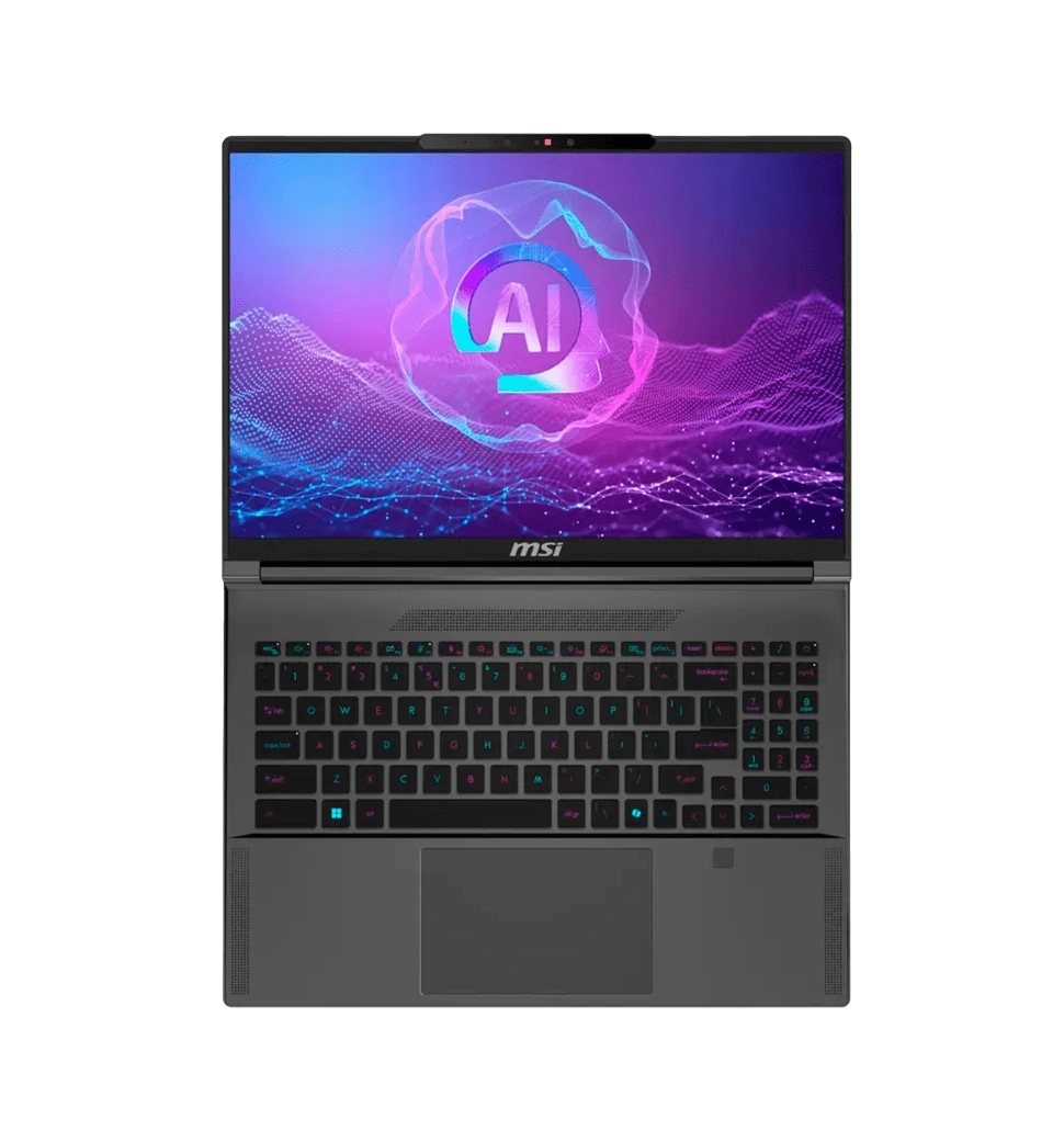 Ноутбук MSI Creator A16 AI+ A3XVFG 16 QHD+, Ryzen AI 9 HX 370, 32GB, F1TB, NVD4060-8, W11P, серый