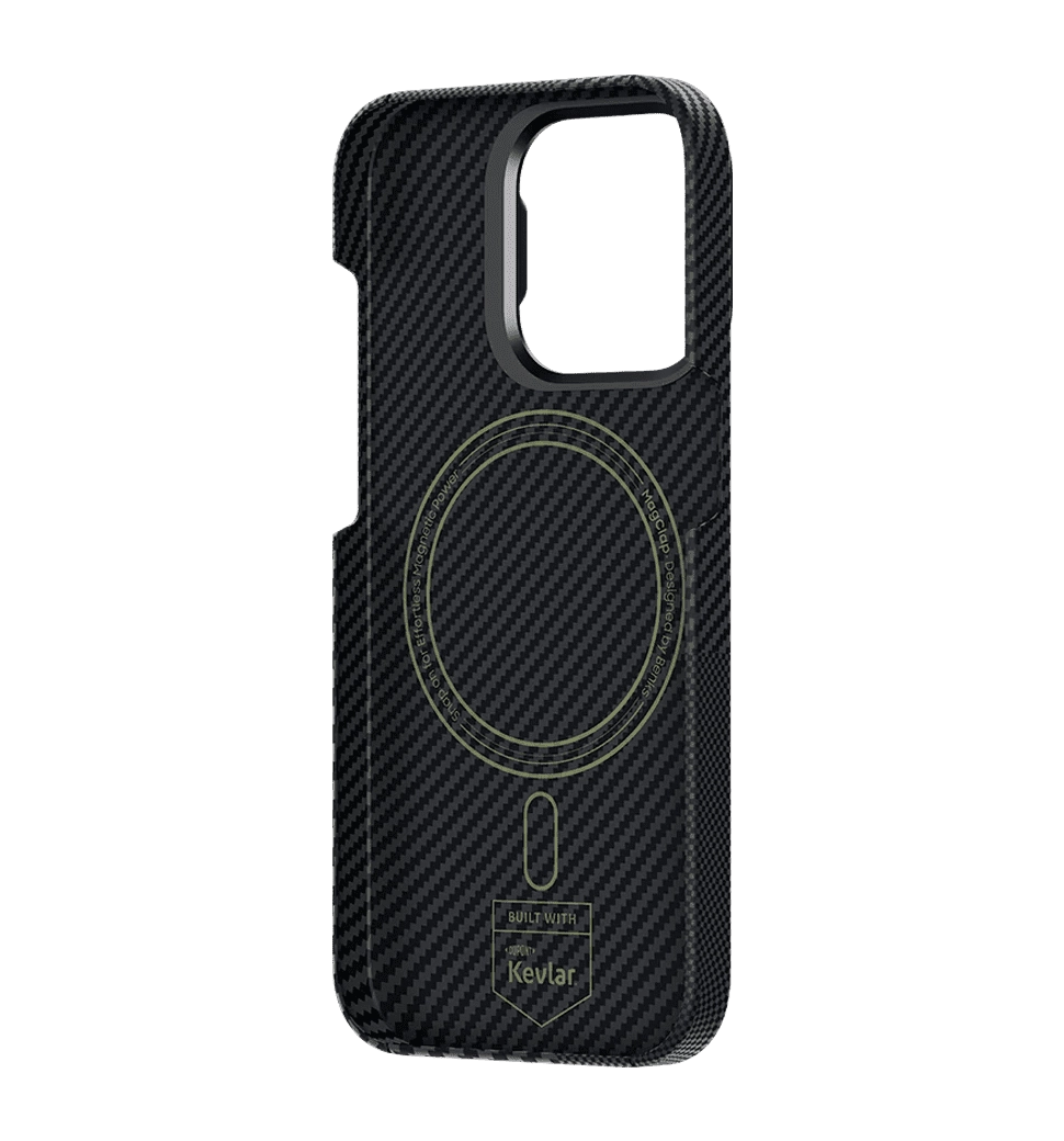 Чехол Benks MagneticMontage Kevlar ArmorAir Case iPhone 15 Pro Max Black