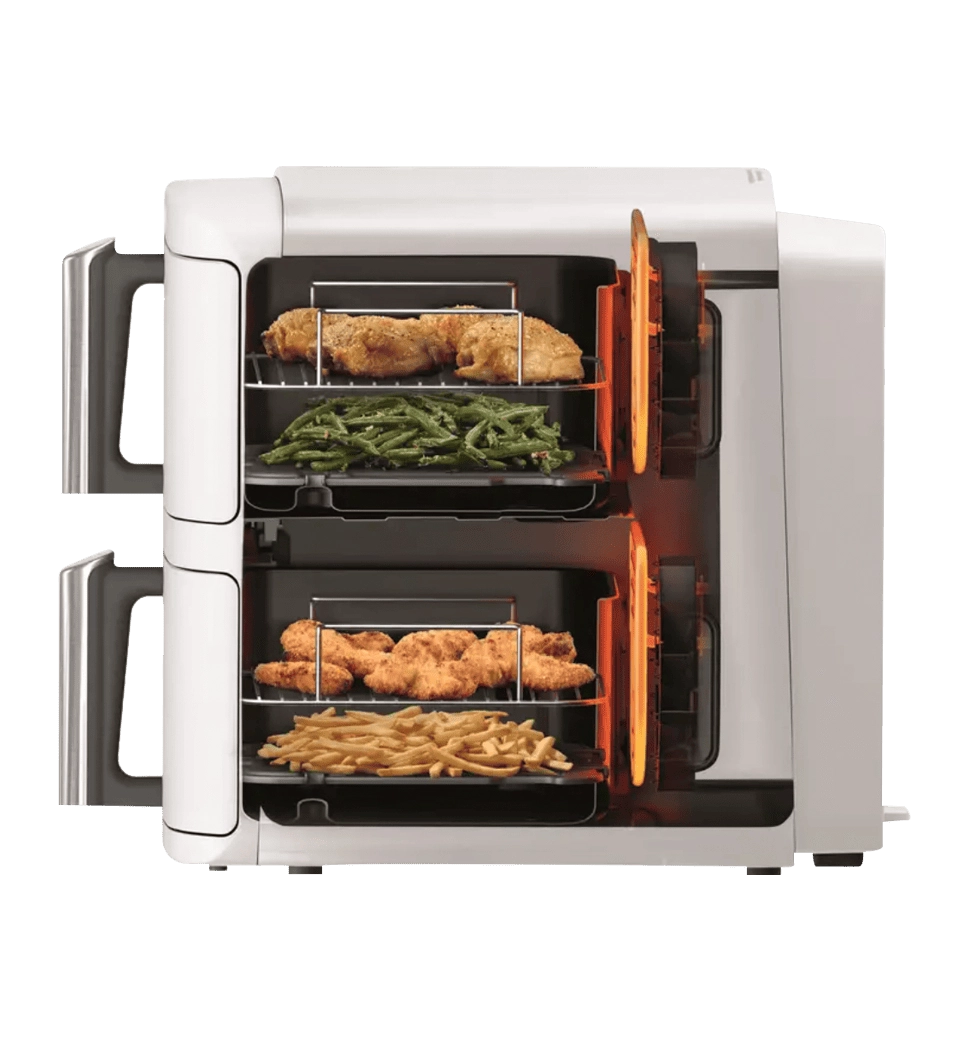 Мультипечь Ninja Double Stack XL 2-Level Air Fryer 9,5 л  SL400EUWH
