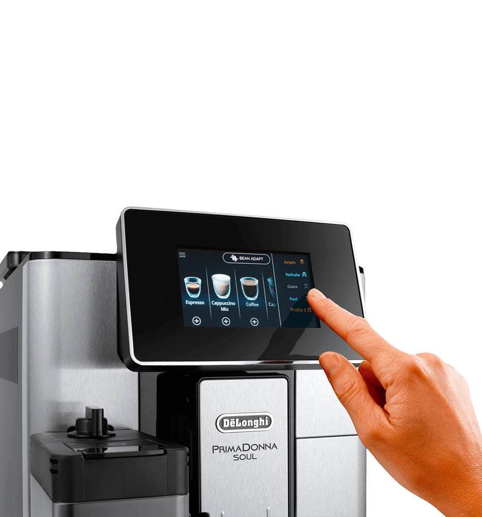 Кофемашина DeLonghi ECAM 610.74 MB PrimaDonna Soul