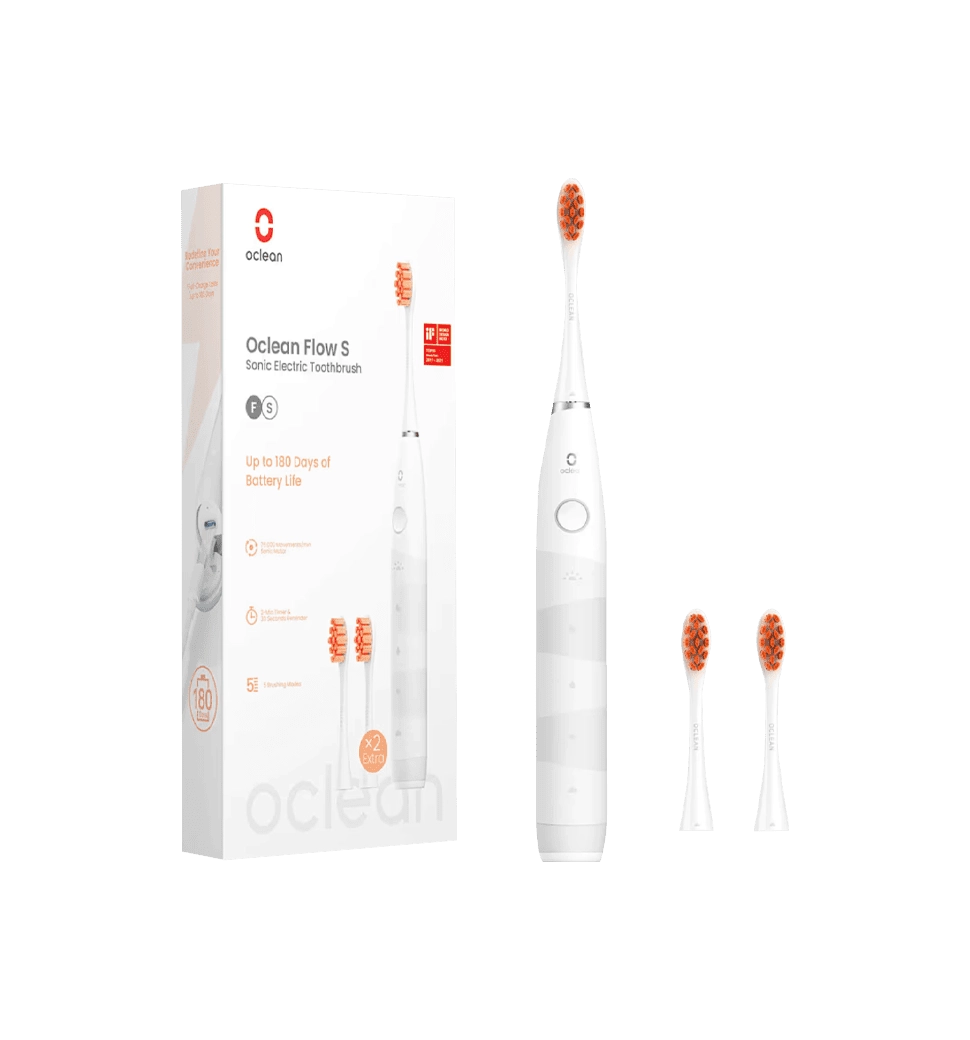 Розумна зубна електрощітка Oclean Flow S Sonic Electric Toothbrush White (6970810552959)