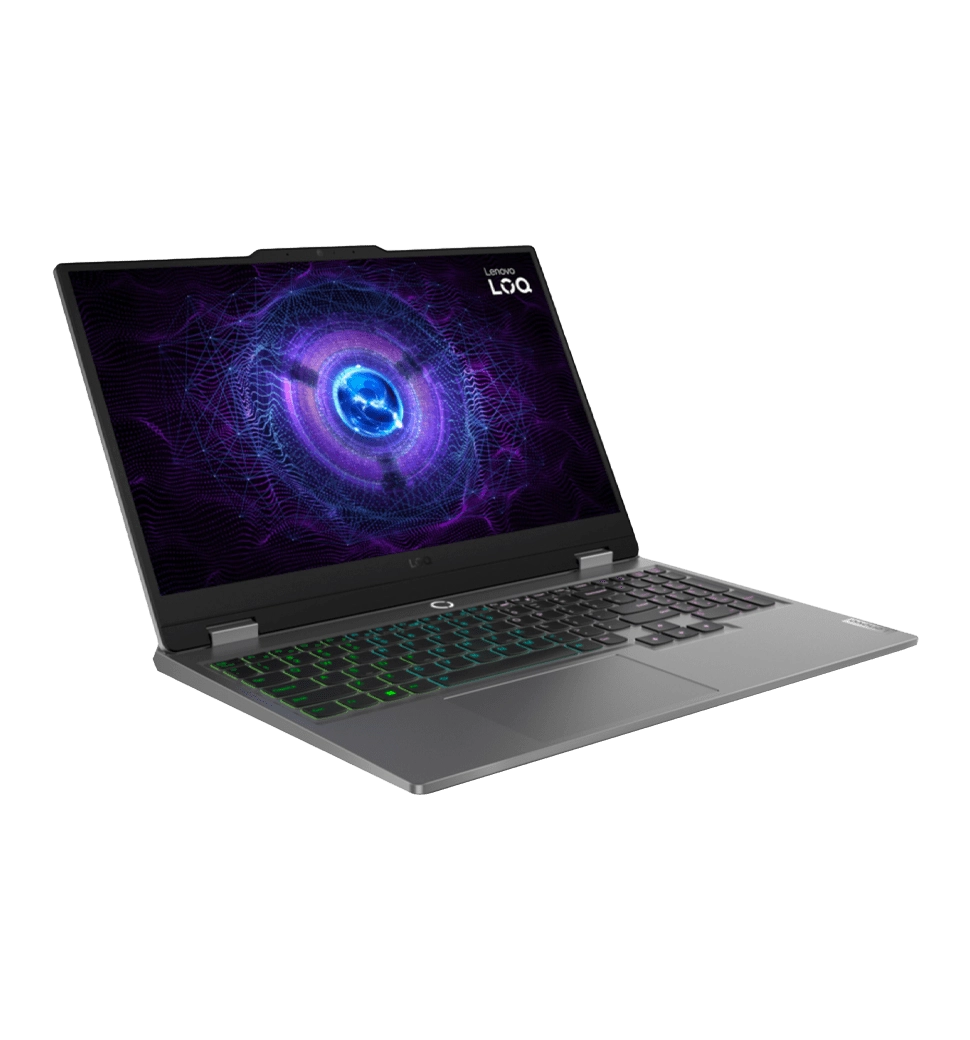Ноутбук 15” Lenovo LOQ 15IRX9 (83DV00GURA)/Intel i7-13650HX/16GB/512GB SSD/NVD 4050-6/DOS/Grey