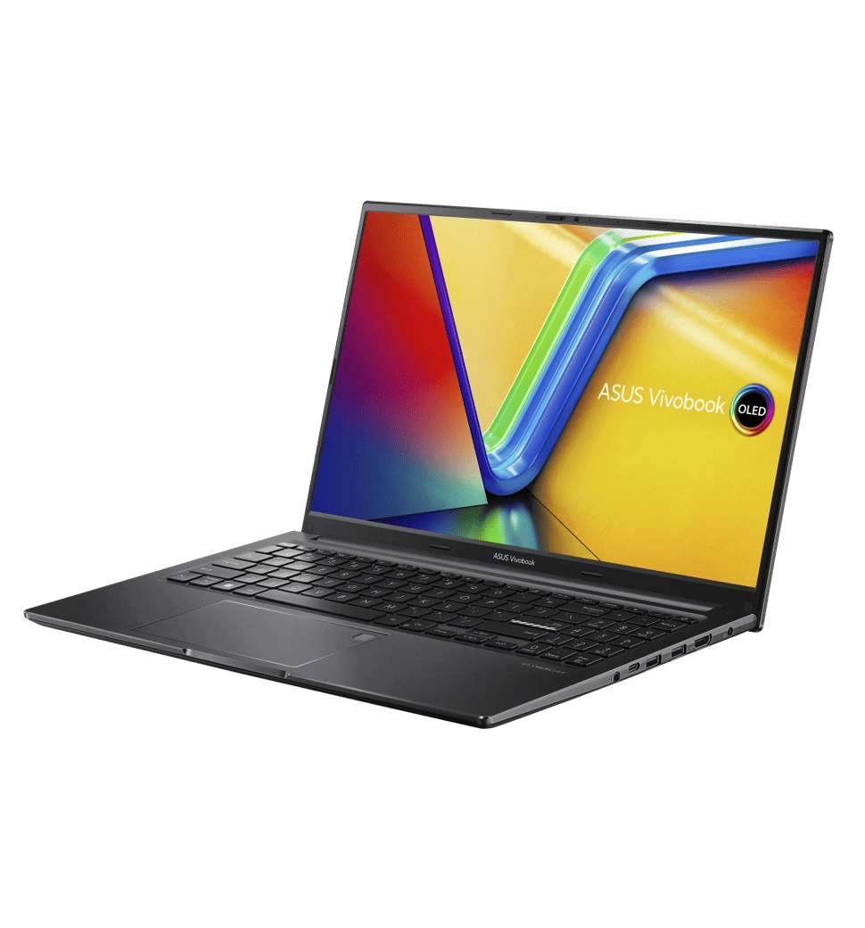Ноутбук 15,6" Asus Vivobook 15 OLED M1505YA-L1270 (90NB10Q1-M00CV0) Indie Black / OLED)/ AMD 5 7430U/16/512/DOS
