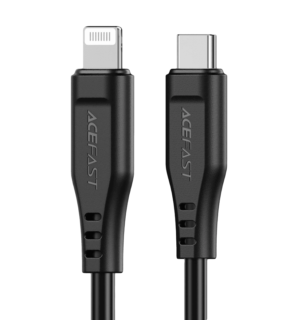 Кабель Acefast C3-01 Type-C to Lightning 30W (1.2m) (black)