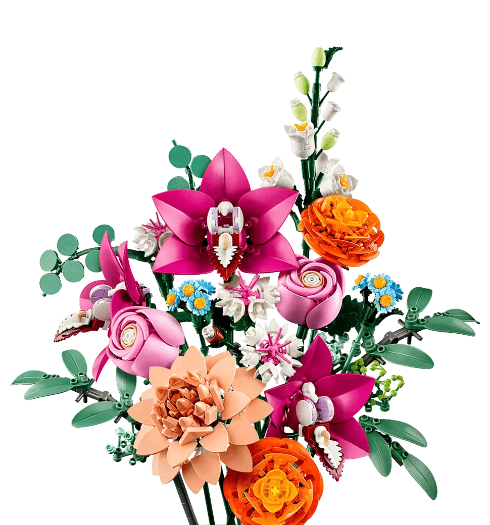 Конструктор LEGO Botanicals Милый розовый букет цветов