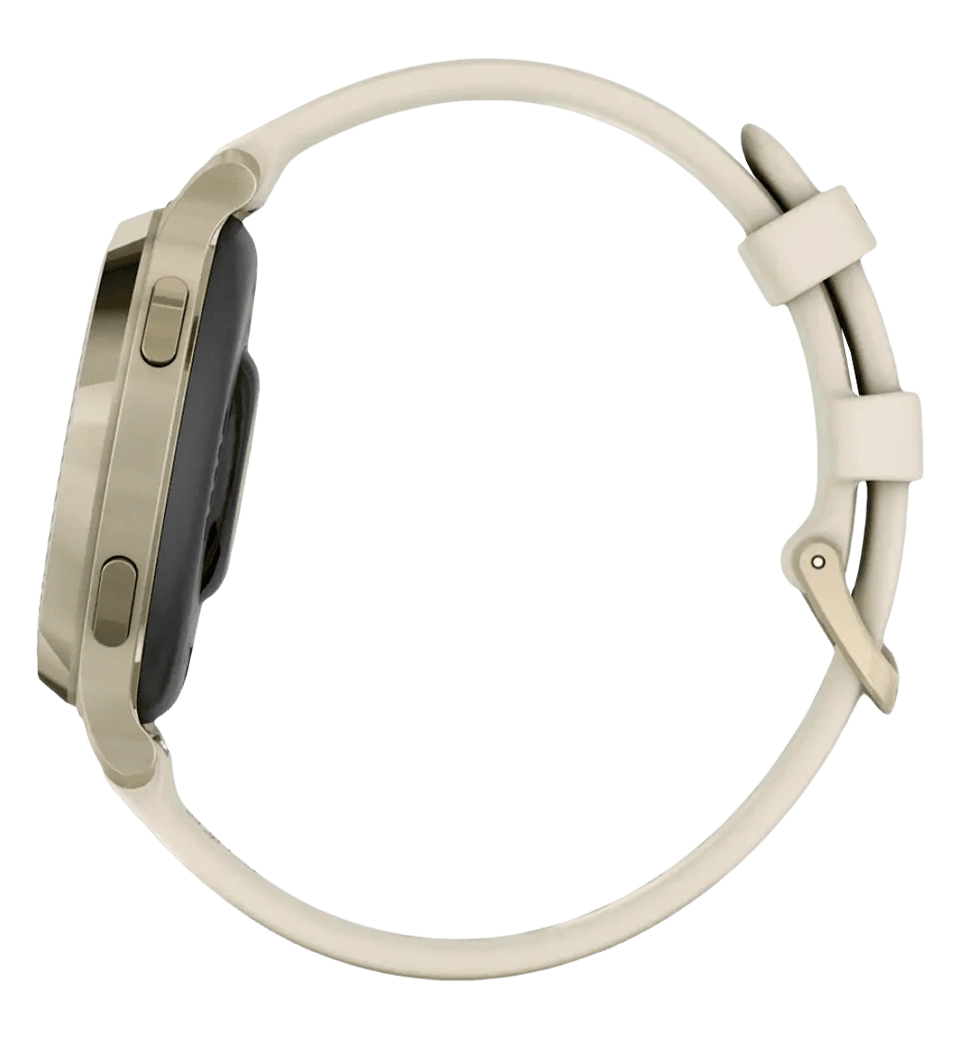Смарт-годинник Garmin Lily 2 Active Lunar Gold with Bone Silicone Band (010-02891-00)