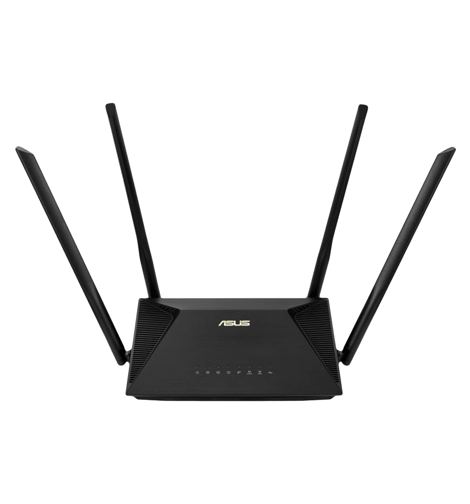 Маршрутизатор ASUS RT-AX1800U AX1800, 3xGE LAN, 1xGE WAN, 1xUSB 3.0, MESH (90IG06P0-MO3530)