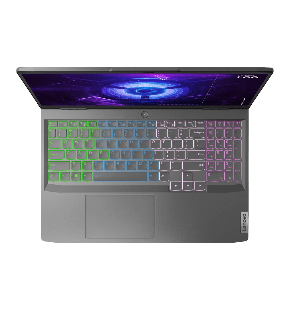 Ноутбук 15.6" LENOVO LOQ 15IRH8 (82XT00FHRA)/AMD R7 7840HS/16GB/1TB SSD/RTX4050-6GB/DOS/Grey