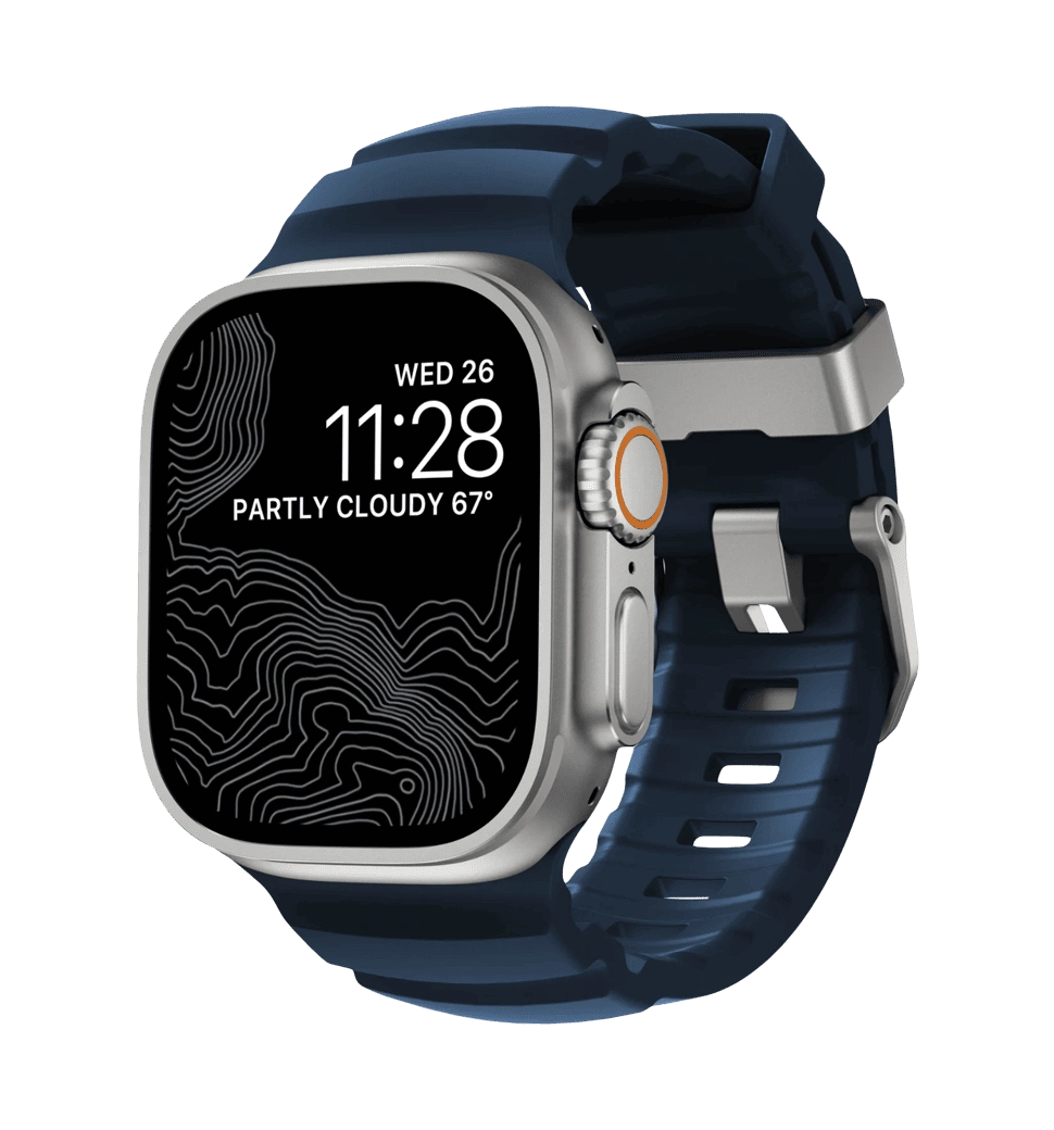 Ремінець Nomad Rocky Point Natural Titanium Hardware Atlantic 46mm/49mm (NM013589858)