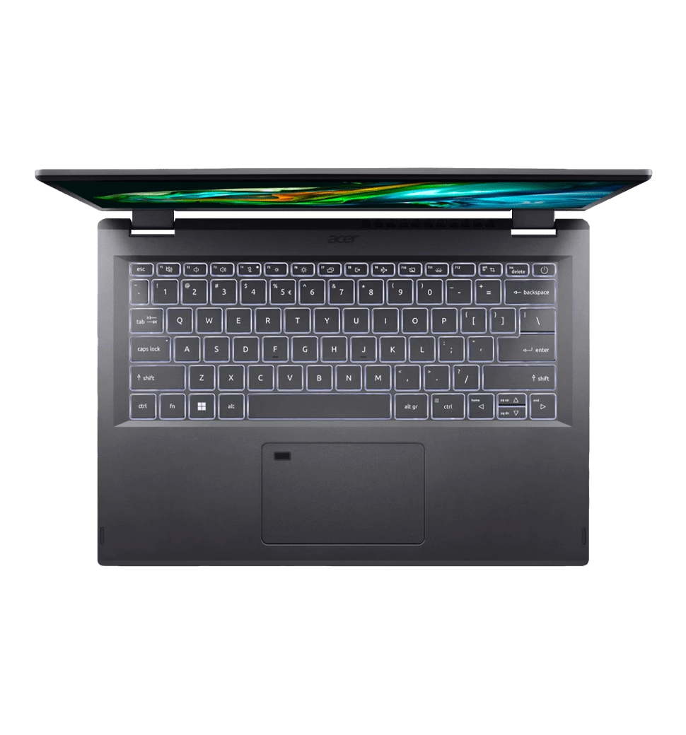 Ноутбук 14" Acer Aspire 5 Spin 14 A5SP14-51MTN Touch (NX.KHKEU.001)/Intel i7-1355U/16GB/512GB SSD/Intel Iris Xe/Linux/Grey