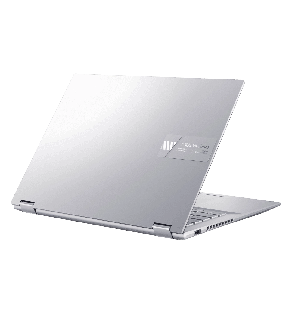 Ноутбук 14" ASUS Vivobook S 14 Flip TP3402VA-LZ202W/Intel i3-1315U/16GB/512 SSD/IntelUHD/W11 /Silver