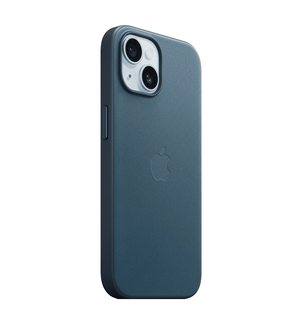 Чехол iPhone 15 Plus FineWoven Case with MagSafe - Pacific Blue (MT4D3)
