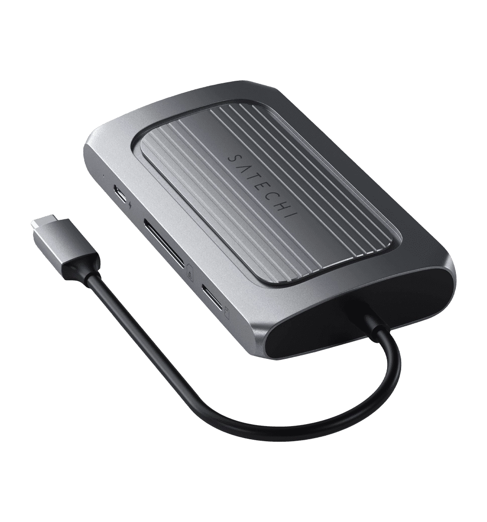 Хаб Satechi USB4 Multiport Adapter with 8K HDMI Space Gray (ST-U4MA3M)