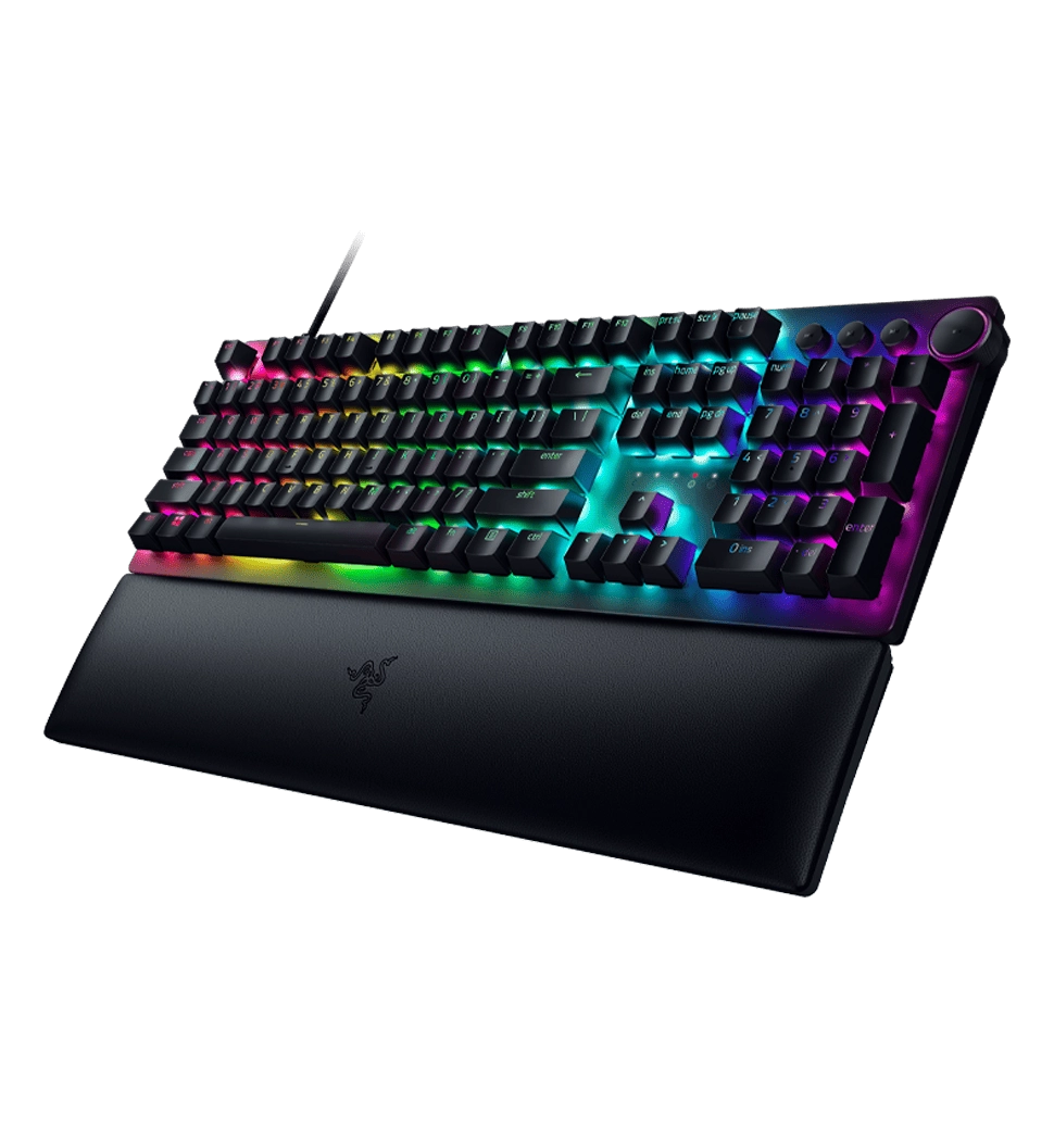 Клавиатура механическая RAZER Huntsman V2, Purple Optical switch, RU (RZ03-03931300-R3R1)
