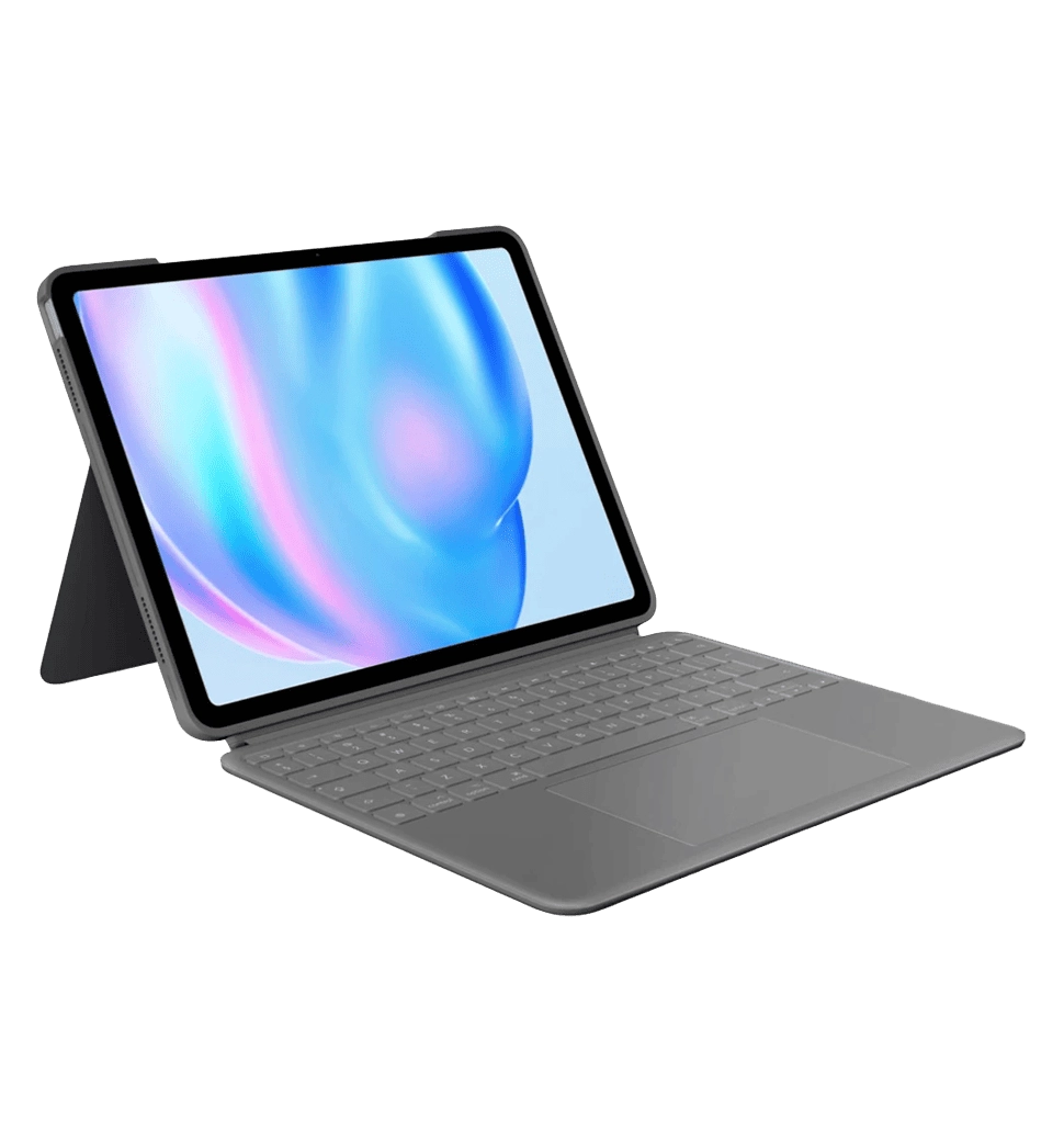 LOGITECH Combo Touch iPad Air 11-inch (M2)-OXFORD GREY-US-INTNL-IPAD AIR 11 M2/3,IPAD AIR 5