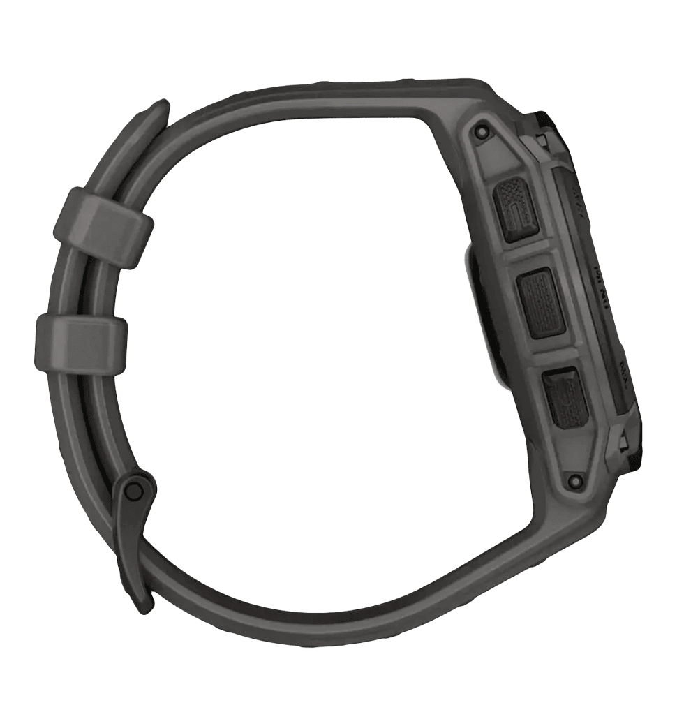Смарт-годинник Garmin Instinct E 45mm Black with Charcoal Band (010-02933-00)