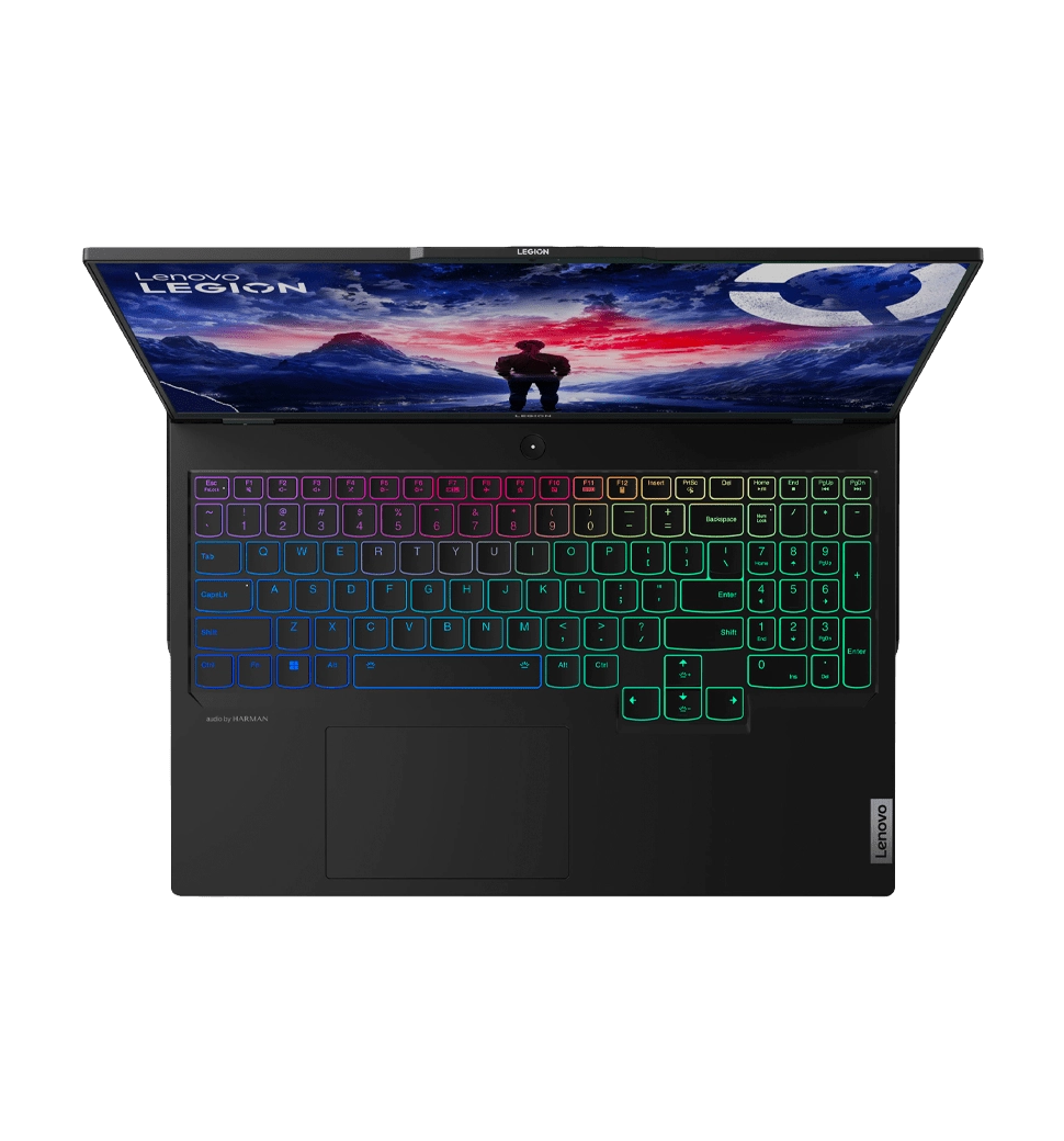 Ноутбук 16" LENOVO Legion Pro 7 16IRX9H (83DE001GRA)/Intel i9-14900HX/32GB/1TB SSD/RTX4090-16GB/DOS/Black
