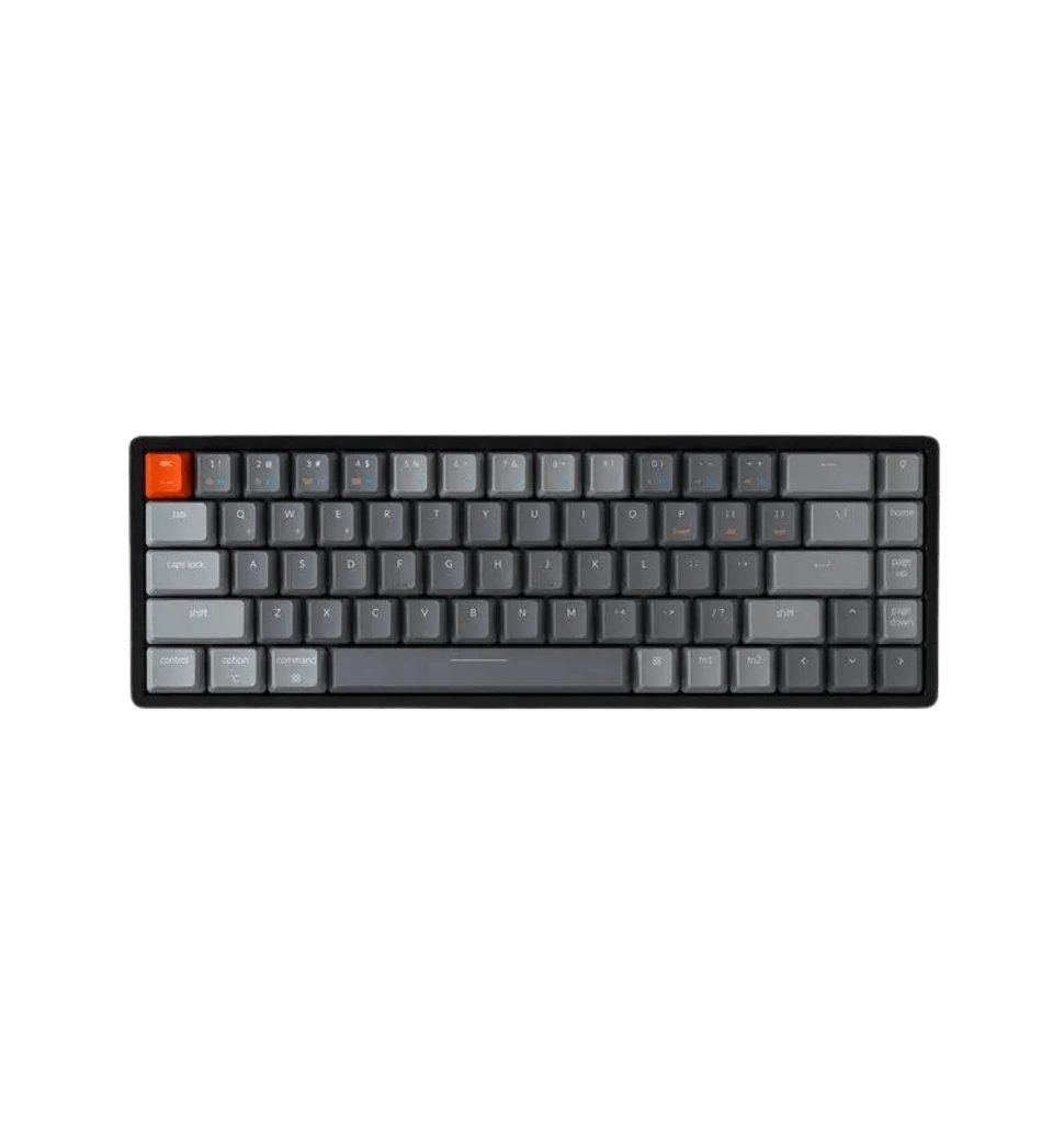 Клавиатура механическая Keychron K6 68Key, Gateron G Pro Brown, Hot-swap, Aluminum Frame, BT/USB-A, EN/