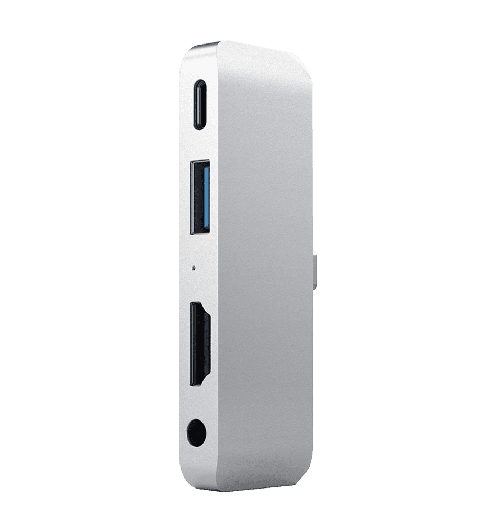 Satechi Aluminum Type-C Mobile Hub Pro Silver (ST-TCMPHS)
