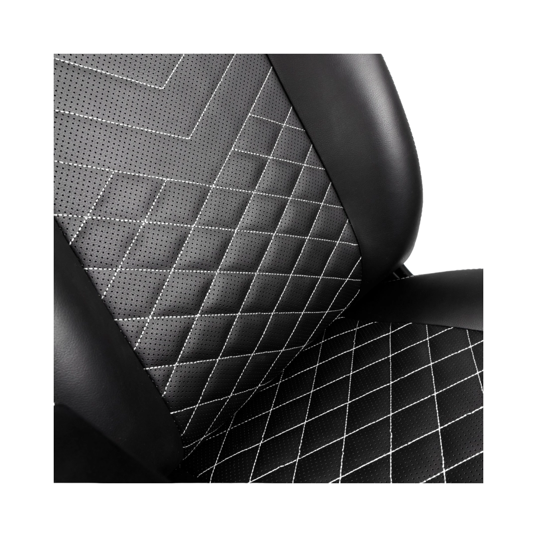 Кресло Noblechairs ICON Black/Platinum White